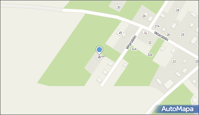 Woroblin, Woroblin, 46, mapa Woroblin