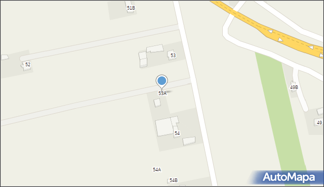 Worów, Worów, 53A, mapa Worów