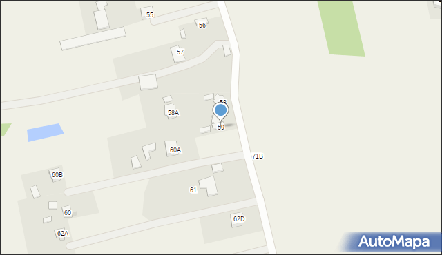 Worów, Worów, 59, mapa Worów