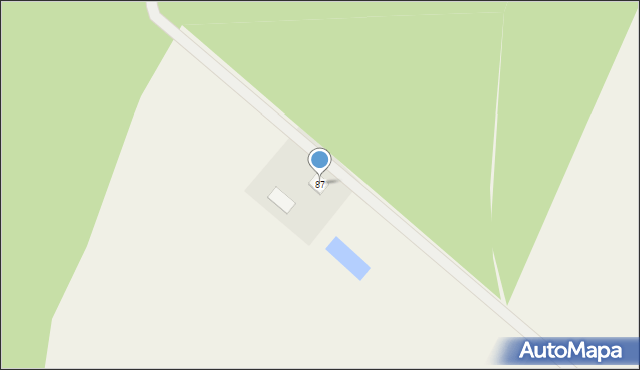 Woryny, Woryny, 87, mapa Woryny