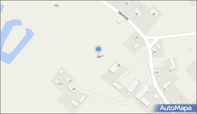 Woryty, Woryty, 29b, mapa Woryty