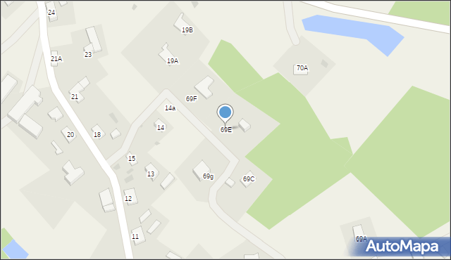 Woryty, Woryty, 69E, mapa Woryty