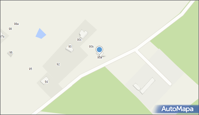 Woryty, Woryty, 90a, mapa Woryty