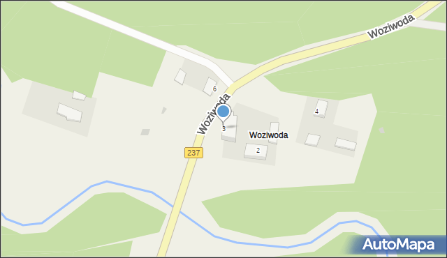 Woziwoda, Woziwoda, 3, mapa Woziwoda
