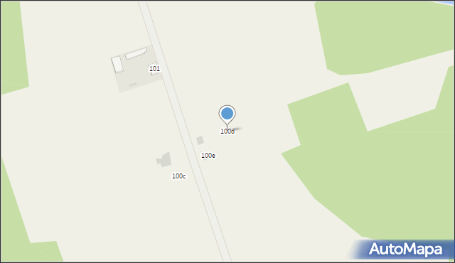 Woźnawieś, Woźnawieś, 100d, mapa Woźnawieś