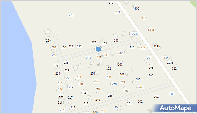 Woźnawieś, Woźnawieś, 236, mapa Woźnawieś