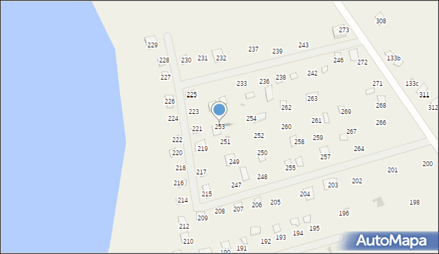 Woźnawieś, Woźnawieś, 253, mapa Woźnawieś