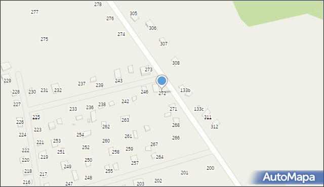 Woźnawieś, Woźnawieś, 272, mapa Woźnawieś