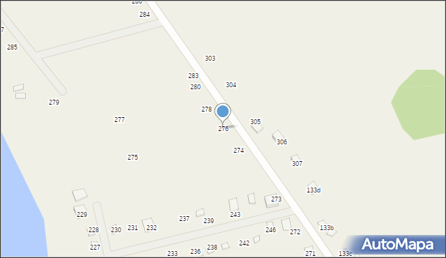Woźnawieś, Woźnawieś, 276, mapa Woźnawieś