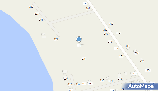 Woźnawieś, Woźnawieś, 277, mapa Woźnawieś