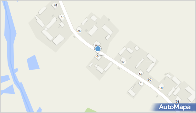 Woźnawieś, Woźnawieś, 64, mapa Woźnawieś