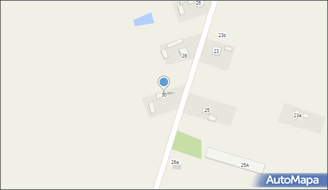 Woźniaków, Woźniaków, 30, mapa Woźniaków