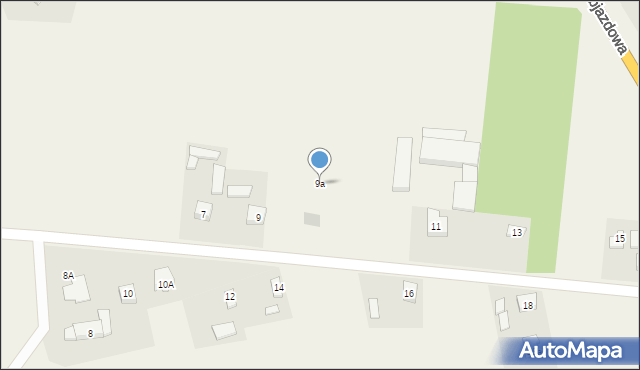 Woźniaków, Woźniaków, 9a, mapa Woźniaków