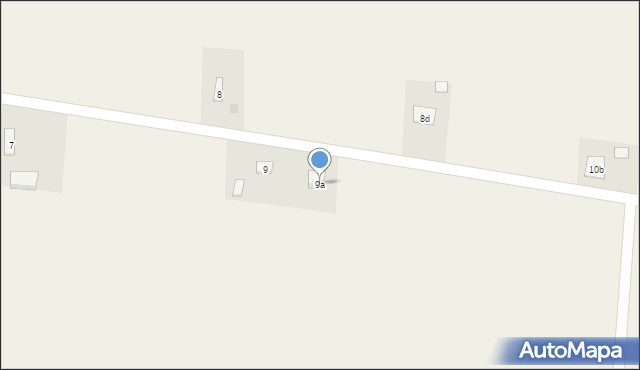 Woźniki-Kolonia, Woźniki-Kolonia, 9a, mapa Woźniki-Kolonia
