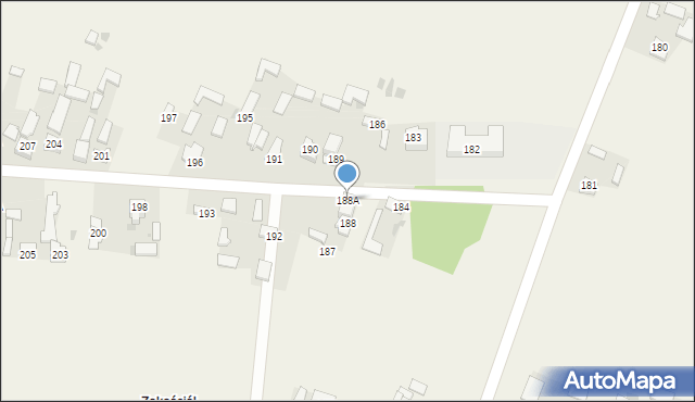 Wożuczyn, Wożuczyn, 188A, mapa Wożuczyn