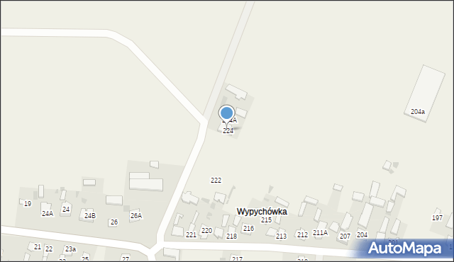 Wożuczyn, Wożuczyn, 224, mapa Wożuczyn