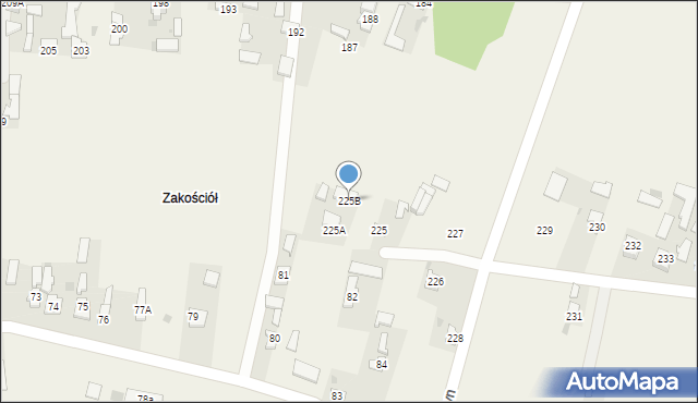 Wożuczyn, Wożuczyn, 225B, mapa Wożuczyn