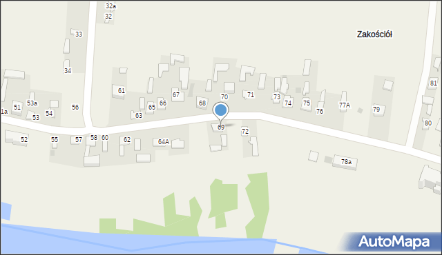 Wożuczyn, Wożuczyn, 69, mapa Wożuczyn