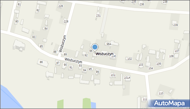 Wożuczyn, Wożuczyn, 97, mapa Wożuczyn