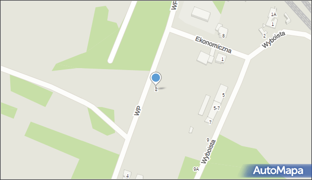 Wrocław, Wojska Polskiego, 2, mapa Wrocławia