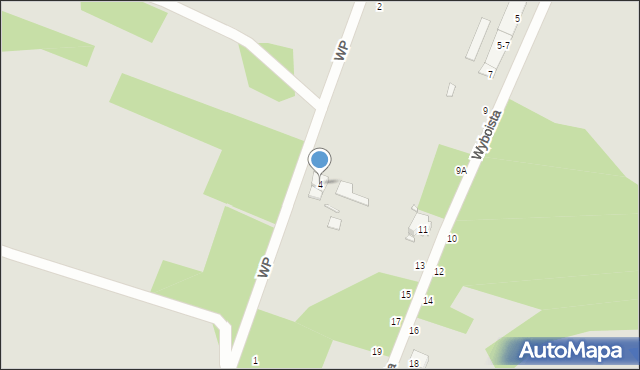 Wrocław, Wojska Polskiego, 4, mapa Wrocławia