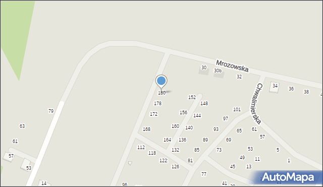 Wrocław, Wojnowicka, 180, mapa Wrocławia