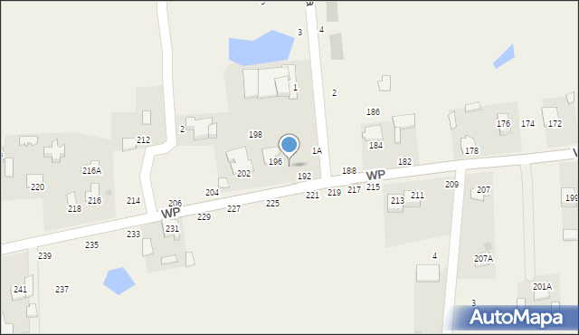 Wrzosówka, Wojska Polskiego, 194, mapa Wrzosówka