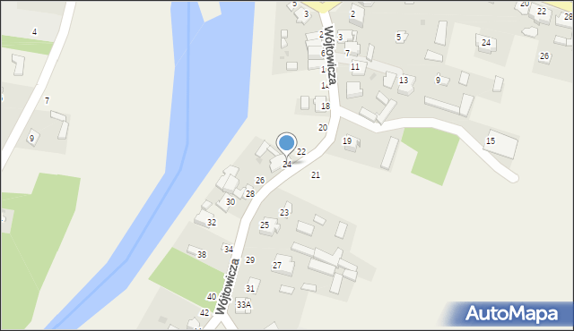 Zakrzówek, Wójtowicza, 24, mapa Zakrzówek