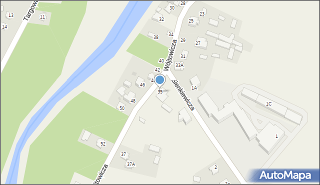 Zakrzówek, Wójtowicza, 35, mapa Zakrzówek