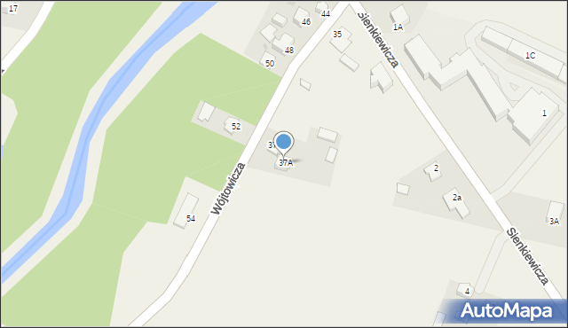 Zakrzówek, Wójtowicza, 37A, mapa Zakrzówek