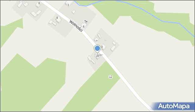Żarki Wielkie, Wolności, 10, mapa Żarki Wielkie