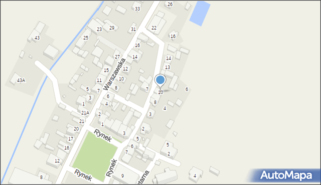 Żarnowiec, Wolności, 10, mapa Żarnowiec