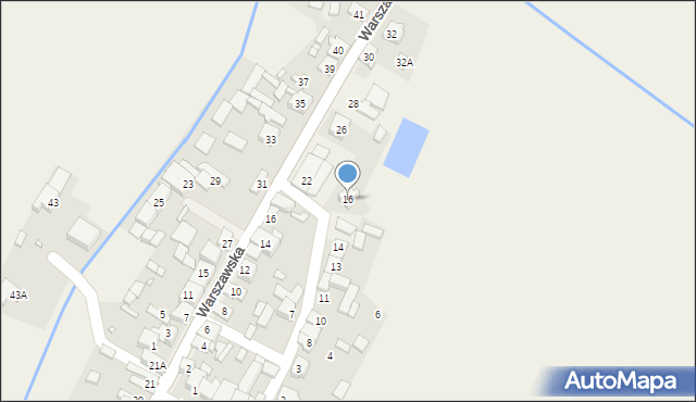 Żarnowiec, Wolności, 16, mapa Żarnowiec