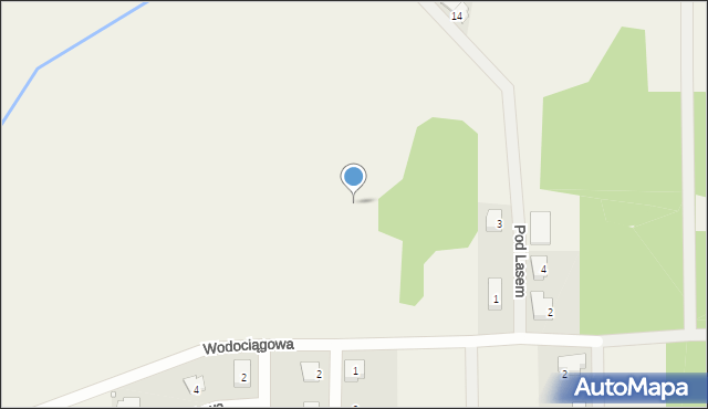 Zawada, Wodociągowa, 35m, mapa Zawada