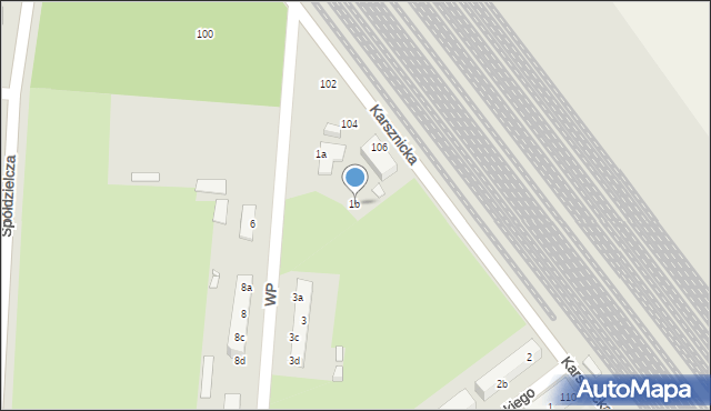 Zduńska Wola, Wojska Polskiego, 1b, mapa Zduńska Wola