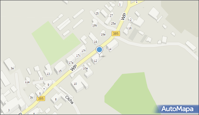 Ziębice, Wojska Polskiego, 12a, mapa Ziębice