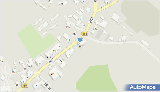 Ziębice, Wojska Polskiego, 14, mapa Ziębice