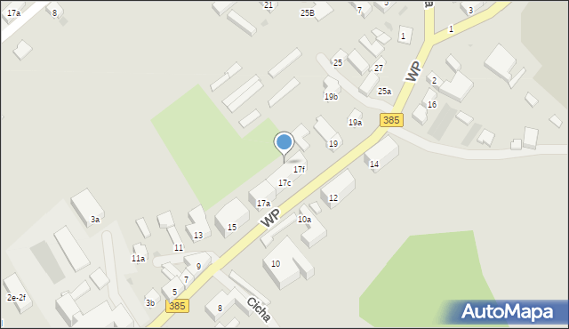 Ziębice, Wojska Polskiego, 17, mapa Ziębice