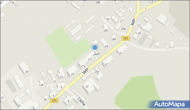 Ziębice, Wojska Polskiego, 17f, mapa Ziębice