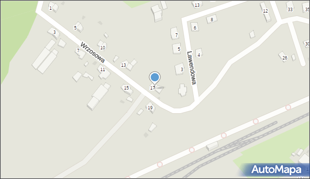 Boguszów-Gorce, Wrzosowa, 18, mapa Boguszów-Gorce