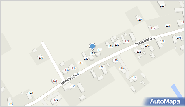Bukowice, Wrocławska, 129, mapa Bukowice