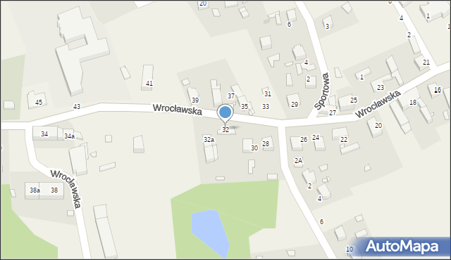 Bukowice, Wrocławska, 32, mapa Bukowice