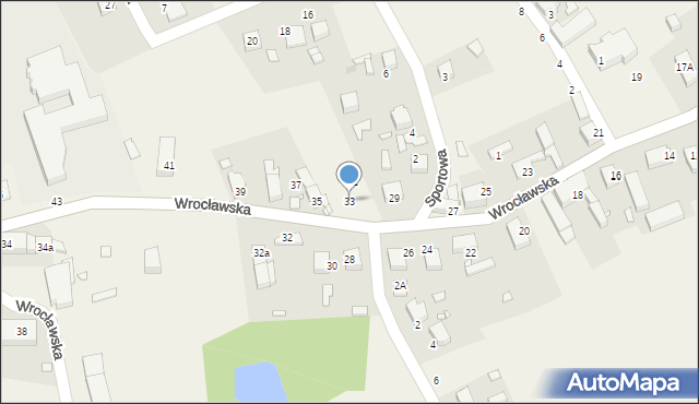 Bukowice, Wrocławska, 33, mapa Bukowice