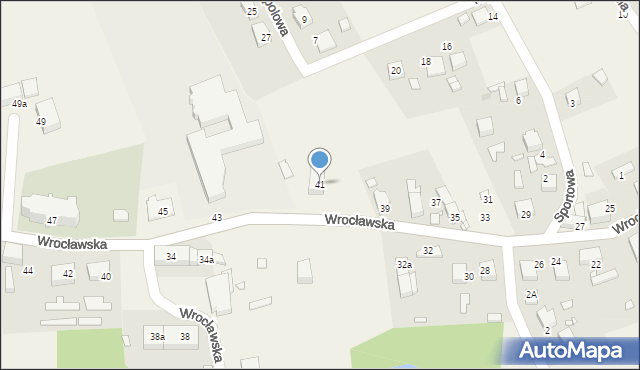 Bukowice, Wrocławska, 41, mapa Bukowice