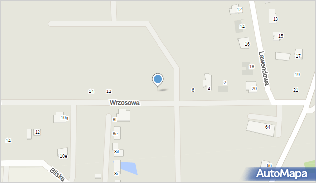 Chełmno, Wrzosowa, 8, mapa Chełmno