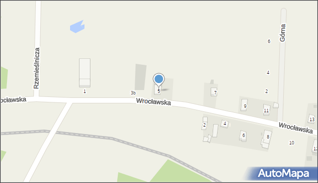 Chrząstawa Mała, Wrocławska, 5, mapa Chrząstawa Mała