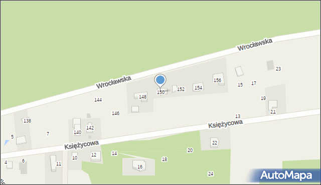 Chrząstawa Wielka, Wrocławska, 150, mapa Chrząstawa Wielka