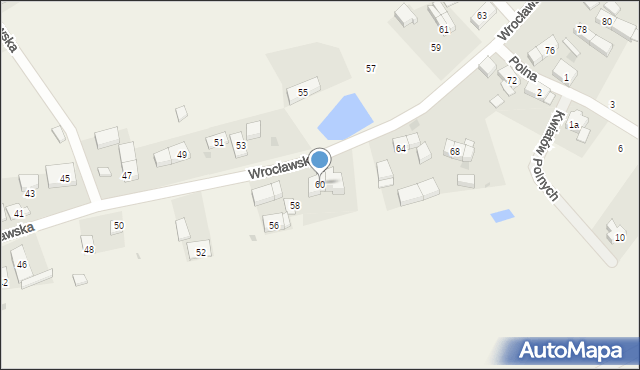 Chrząstawa Wielka, Wrocławska, 60, mapa Chrząstawa Wielka
