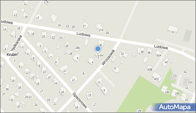 Ciechanów, Wrzosowa, 2, mapa Ciechanów