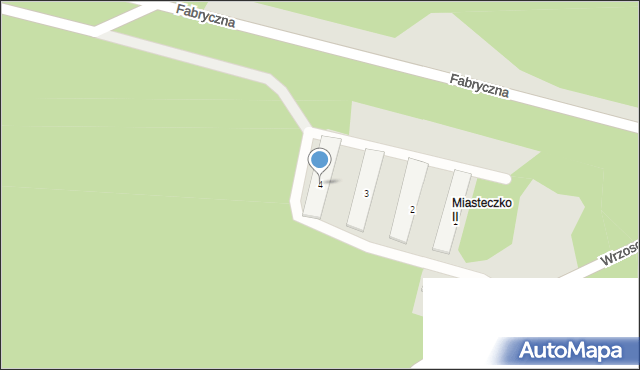 Czarna Białostocka, Wrzosowa, 4, mapa Czarna Białostocka